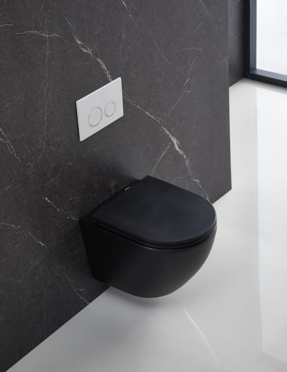 IVY ALVITO MATT BLACK WALL HUNG